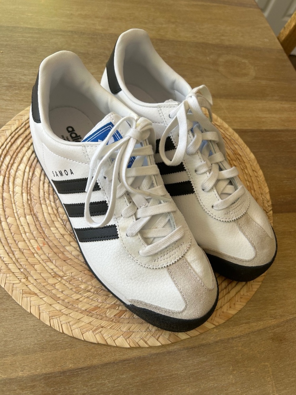 ADIDAS ORIGINALS SAMOA SNEAKERS - SIZE 8